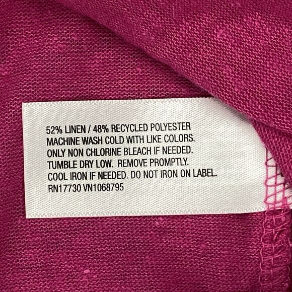 A new day Women's T shirt Pullover Short Sleeve V-Neck Pink Size XXL - Picture 9 of 15